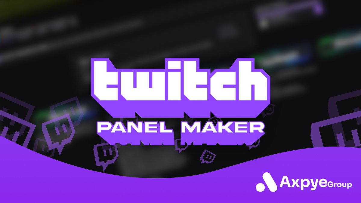 AxpyeStudios's tweet photo. 🥳Wir sind aufgeregt, euch mitteilen zu können, dass wir am 16.06.2023 die Beta-Version unseres Twitch Panel Makers starten werden! 🚀
Für mehr Infos: https://t.co/x4H89SUJ5r
#Twitch #Streaming #BetaLaunch #Twitch #Streamer #TwitchPanelMaker #BetaTester #TwitchStreamers https://t.co/RBKyI0LMWy
