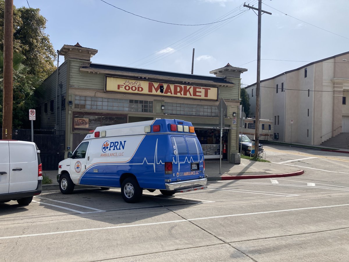 PRNambulance's tweet photo. Scenic deli from the movie Fast and Furious..but we operate more like Quick and Deliberate! 🏎️ 🚑 #AmbulanceLife https://t.co/tlB0IrjFB6