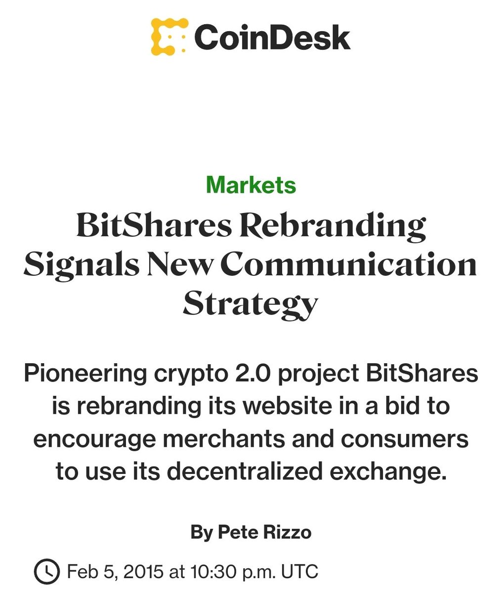 Remember Bitshares? It was *the* altcoin. Decentralized exchanges, token issuance, algorithmic stablecoin, delegated proof-of-stake, the whole package. This is the fate of your altcoin. A cringe memory, at best you'll feel sporadically grateful for dumping it for BTC in time.