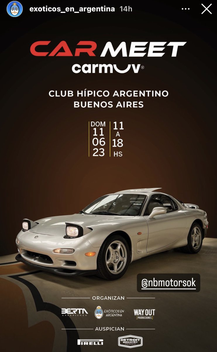 Vendo entrada carmeet argentina 11/06/23 precio md