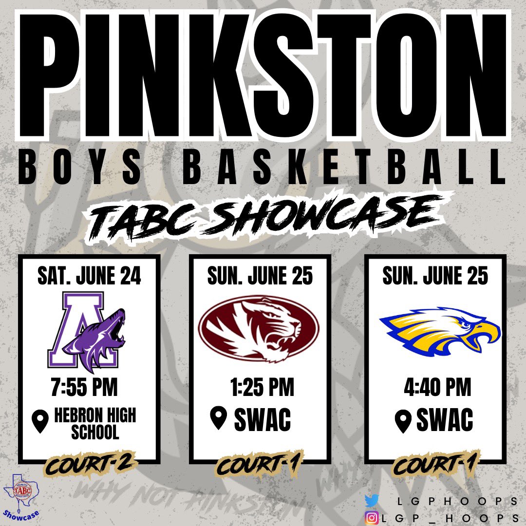It’s Official… Here’s Our Schedule For The @Tabchoops Summer Showcase…. The Viking Way Will Be On Display….