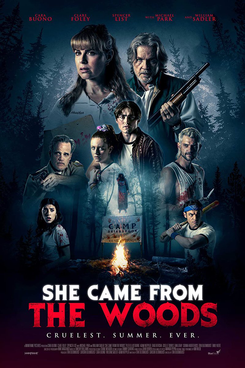 #NW She Came from the Woods on @Tubi . My bf didn’t see it with me in theaters so I’m really excited for him to watch it! #NowWatching #SheCameFromTheWoods #Horror #HorrorMovies #Splatterday @ErikCBloomquist