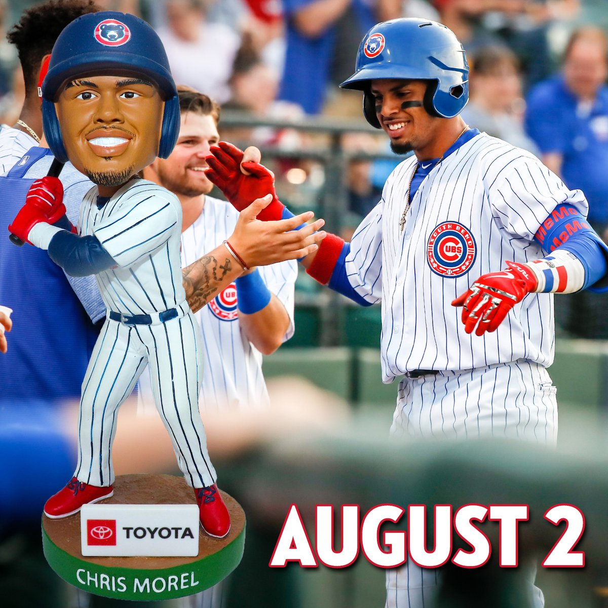 This seems like a good time to remind everyone of our Christopher Morel #Bobblehead giveaway on August 2.