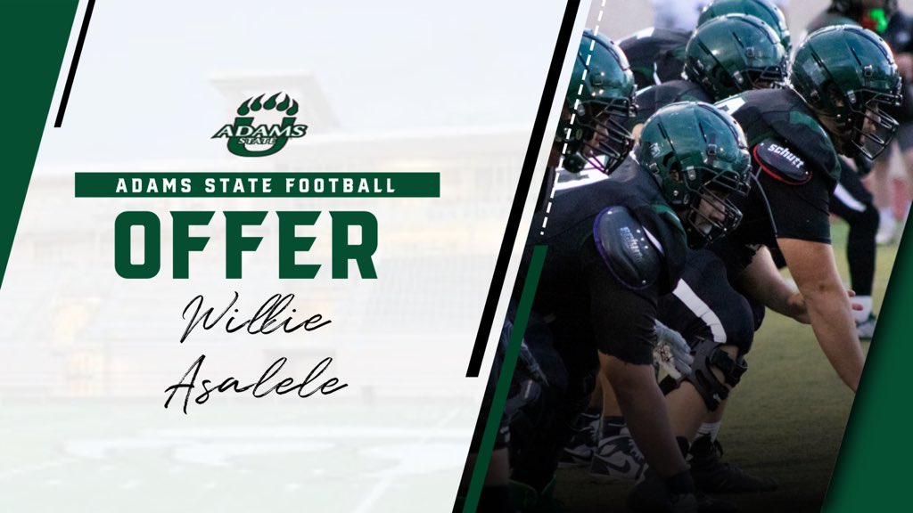 After a good conversation with <a href="/CoachGerm79/">Coach German Romero-Rosales</a> I have received my first offer to further my education and my career from <a href="/adamstateFB/">adamsstatefootball</a> <a href="/CoachTABurkett/">Travis A. Burkett</a> <a href="/COSGIANTS_FB/">COS Giants Football</a> @malonzo7474