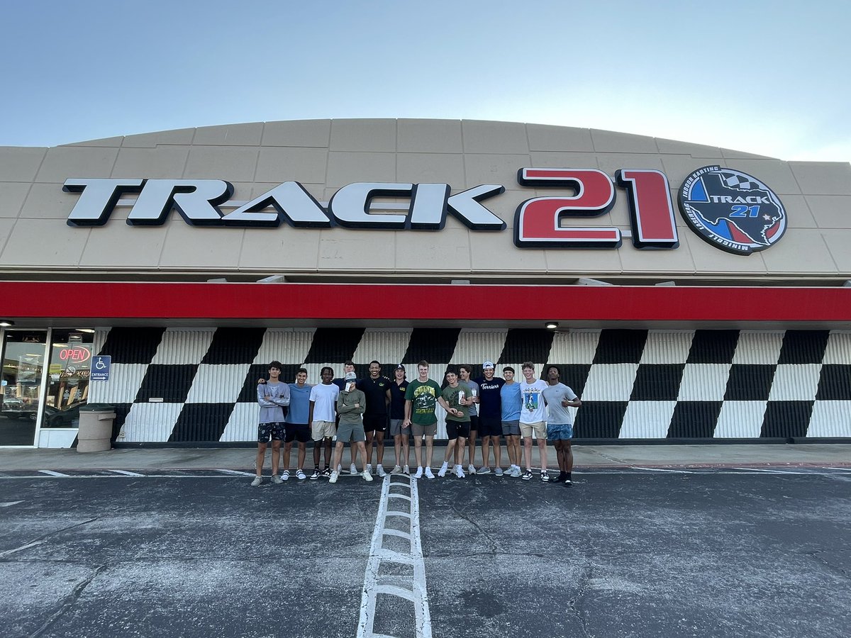 usgtexas's tweet photo. A little team bonding for the big boys. @CoachSorgie 17U Arsenal Sorgie showing their competitive skills on the race track. #USGUnleashed https://t.co/YtDkyoXjR0
