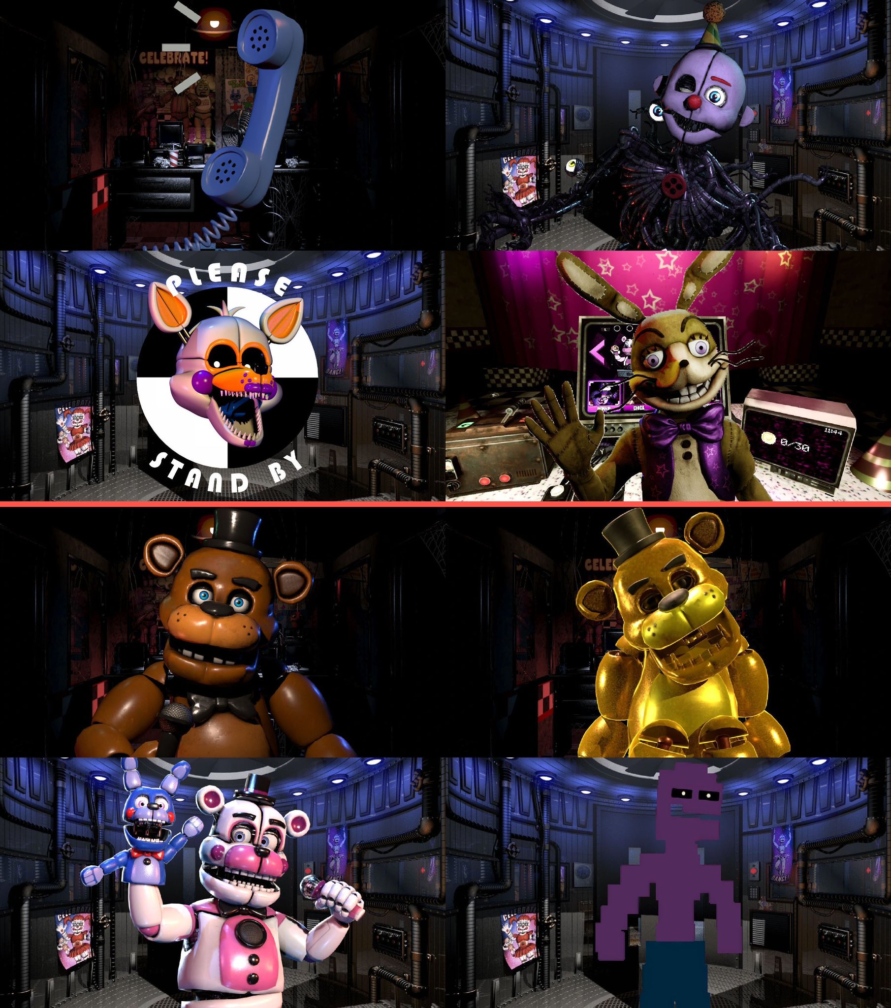 All Chica Quotes / Voice Lines (Five Nights At Freddy's Ultimate Custom  Night) 