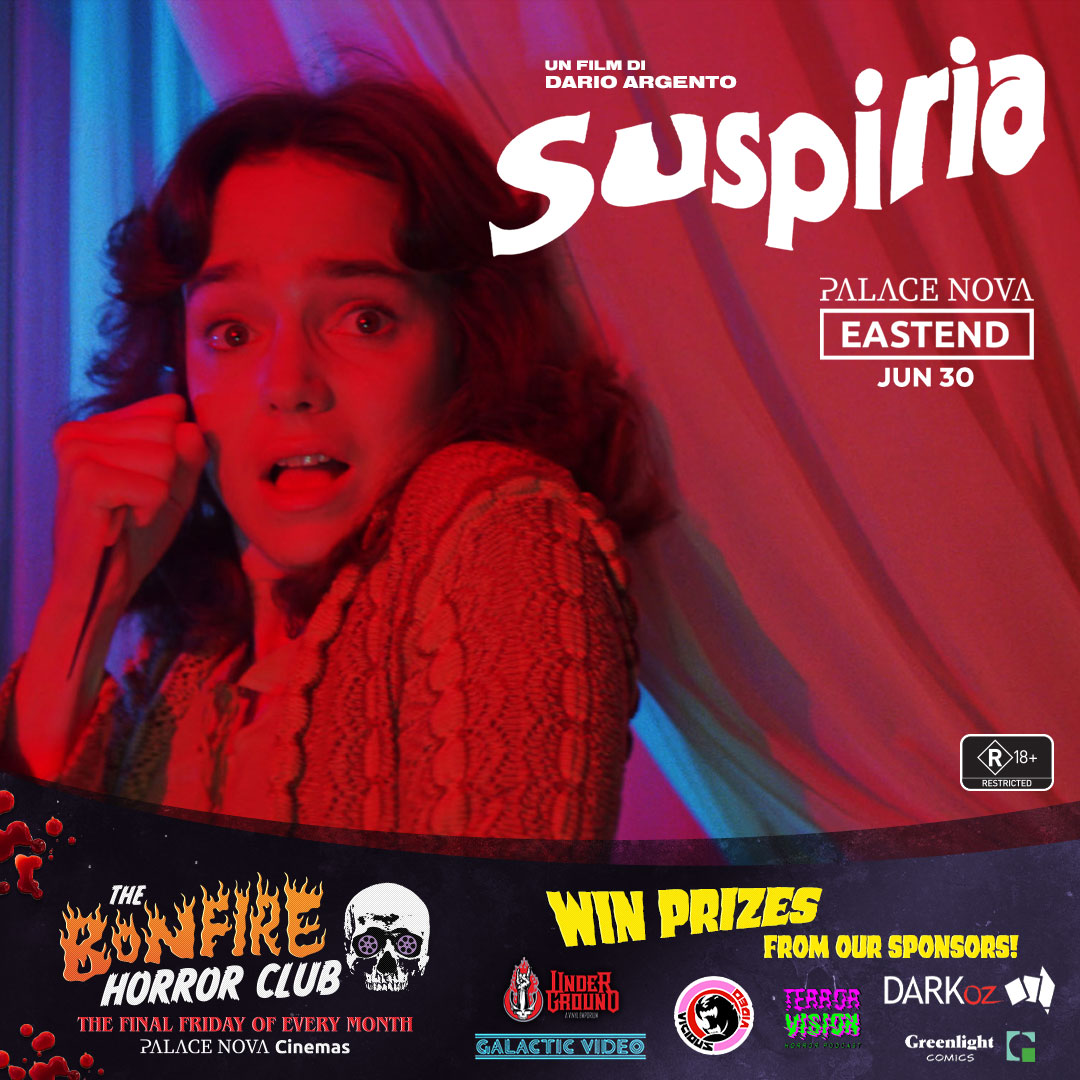 Bad luck isn't brought by broken mirrors, but by broken minds.

Make sure you grab your tickets for #Suspiria at @PalaceNova. We've got ours!
#HorrorCommunity