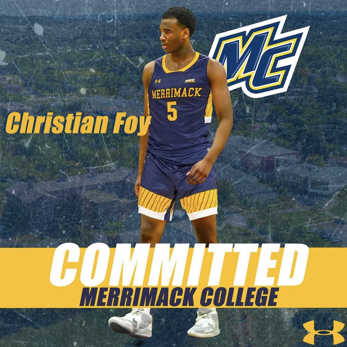 North Meck Hoops (@northmeckbball) on Twitter photo Congratulations to <a href="/christianfoy5/">Christian Foy</a> for graduating. Proud of this guy & his continued growth! Headed off to play DI basketball at Merrimack College.
#VIKING4LIFE 🔵🔴 Congratulations to <a href="/christianfoy5/">Christian Foy</a> for graduating. Proud of this guy & his continued growth! Headed off to play DI basketball at Merrimack College.
#VIKING4LIFE 🔵🔴