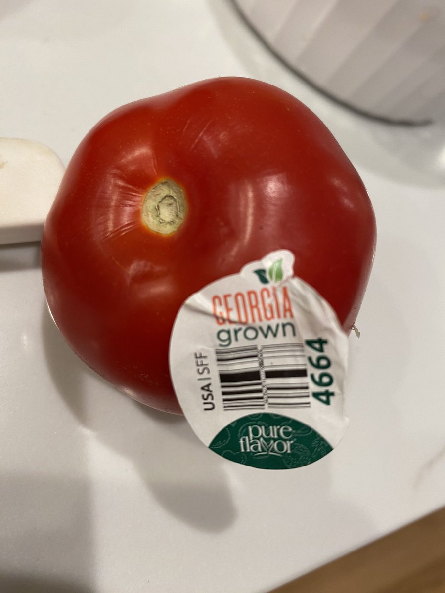 Supporting Georgia Agriculture with some @GeorgiaGrown tomatoes tonight.