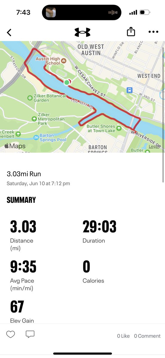 omenplayer69's tweet photo. lil 9 miles on this beautiful Saturday, hope you’re all healthy and well 💜 https://t.co/qdcvJcB4Fc