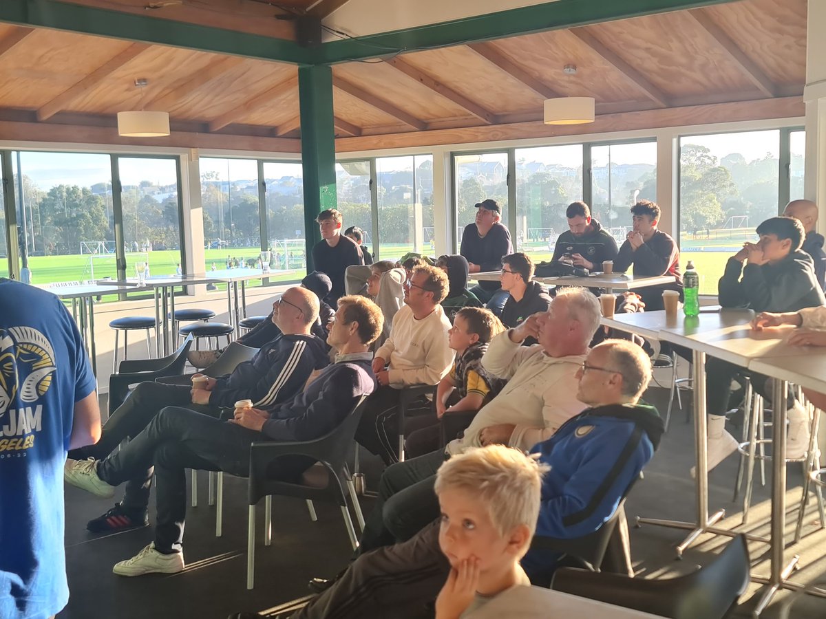 WspringsFC's tweet photo. Champions League Final morning. Birdsong replaced by kidsong. A lovely morning.
Thanks to Dylan, PT and Jlo for getting up before 6am to prep breakfast for club members watching the game #committeelife https://t.co/obXP5YgM6d