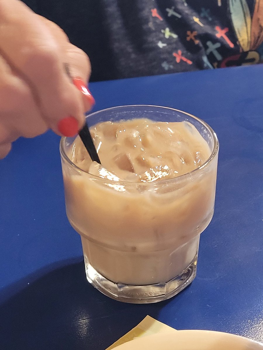My cousin ordered a White Russian at the bar. They didn't have any half & half so they used Baileys Cream... I told her 'You got an Irish White Russian!'

She then asked one of my guy cousin's, 'How good is your heart? I may have to get you to carry my outta here.' She's 83. 😂