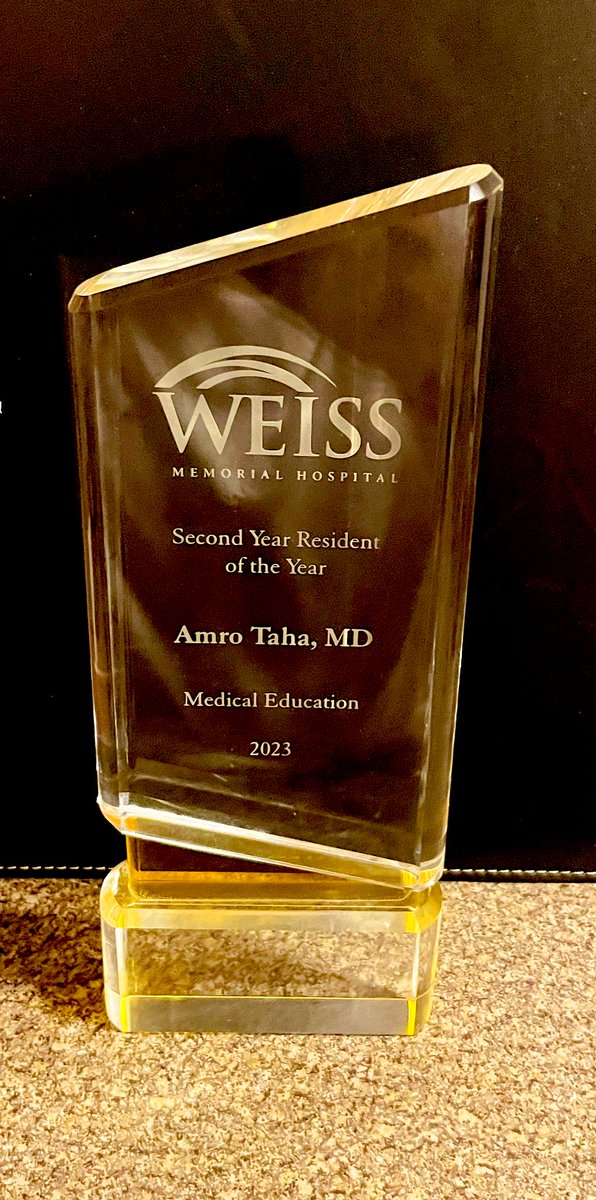 I am absolutely thrilled and honored to receive two amazing awards - the Second Year Resident of the Year and the Most Proficient Scholar. Grateful for the continued support and guidance from my mentors <a href="/chadialraies/">Chadi Alraies, MD FACC FSCAI</a> <a href="/sudarshanballa/">Sudarshan Balla</a> <a href="/DryasarsattarMD/">Yasar sattar MD MS</a> <a href="/harsh_cardio/">Harsh Patel</a>
