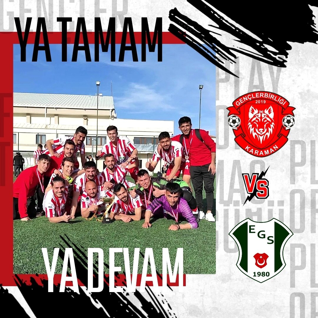 YOLUN SONU B.A.L. OLACAĞINA İNANDIĞIMIZ SEZONDA KRİTİK BİR MAÇA ÇIKIYORUZ!

'İnna fetahna leke fethan mübina'

#yenidenzirveye🐺 #karamangençlerbirliği #karaman #hedefballigi #bölgeselamatörlig #hedef #şampiyonluk