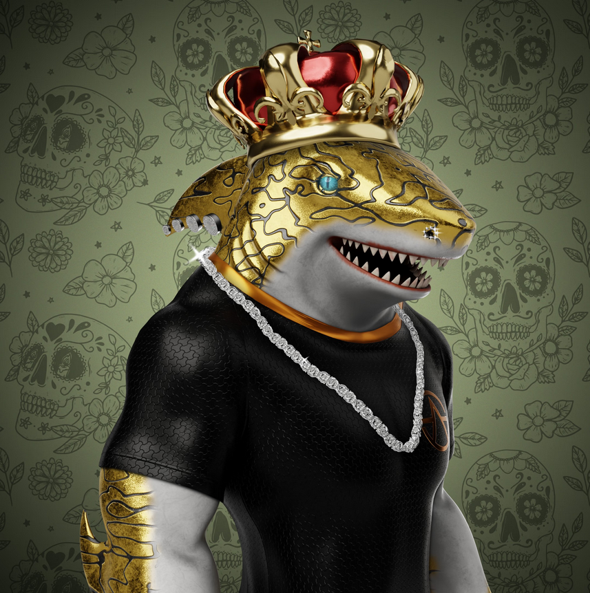 MaddKingMaddox's tweet image. Just joined @AlphaSharksNFT with this badass one for a deal!!   IYKYK #magically