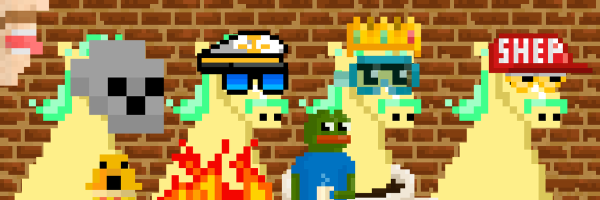 GM to everyone trying old(er) trait combos on their NFTs

Base Character: @Thurstobertay 

tinyhorse #1 Traits: <a href="/RANDYCONES/">RȺNDYȺL.ȺLGO</a>
tinyhorse #2 Traits: <a href="/PyreneesPack/">PyreneesPack.algo</a> 
tinyhorse #3 Traits: <a href="/coffeebits_nft/">CoffeeBits.algo ☕️</a> 
tinyhorse #4 Traits: <a href="/ShepNFTs/">Shep || MEEP 🐑</a>

Background: <a href="/coffeebits_nft/">CoffeeBits.algo ☕️</a>