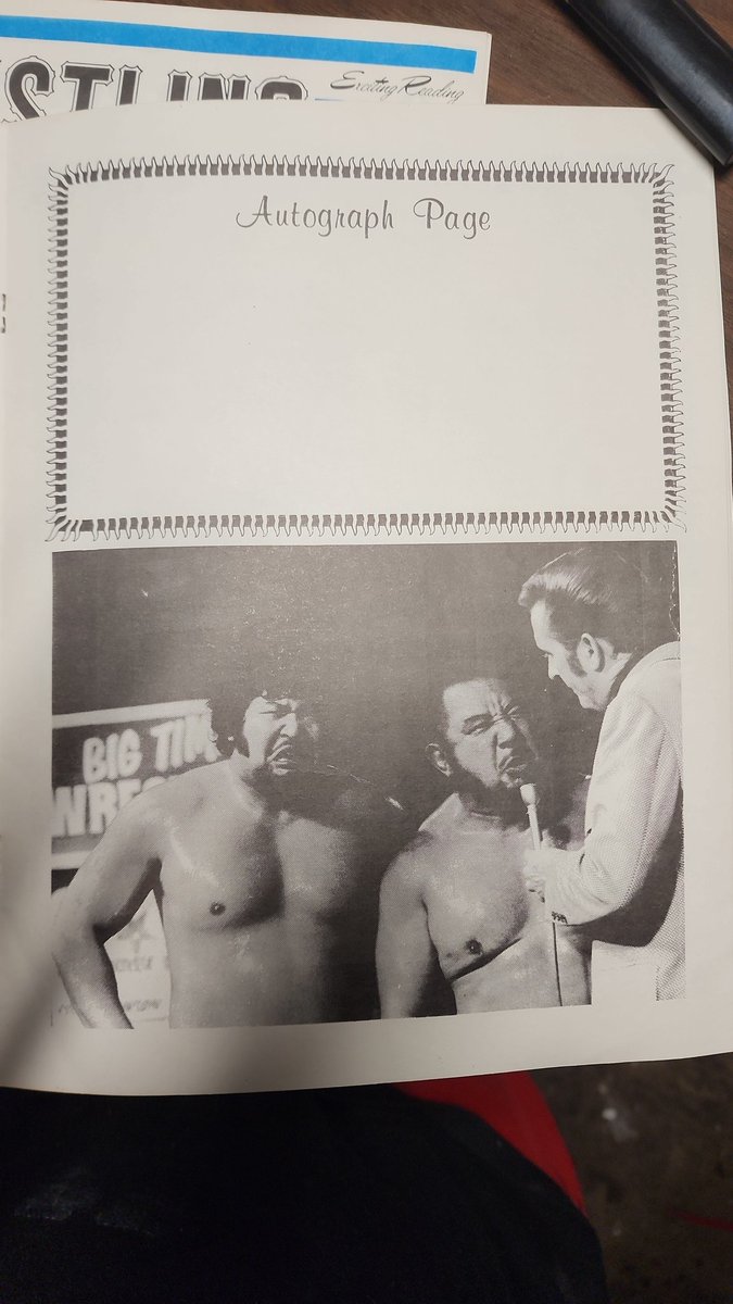 408thumper's tweet photo. Found this going through my collectibles 
#RockyJohnson, #Wrestling, #THEROCK, #patpatterson https://t.co/om1wMlrtmK