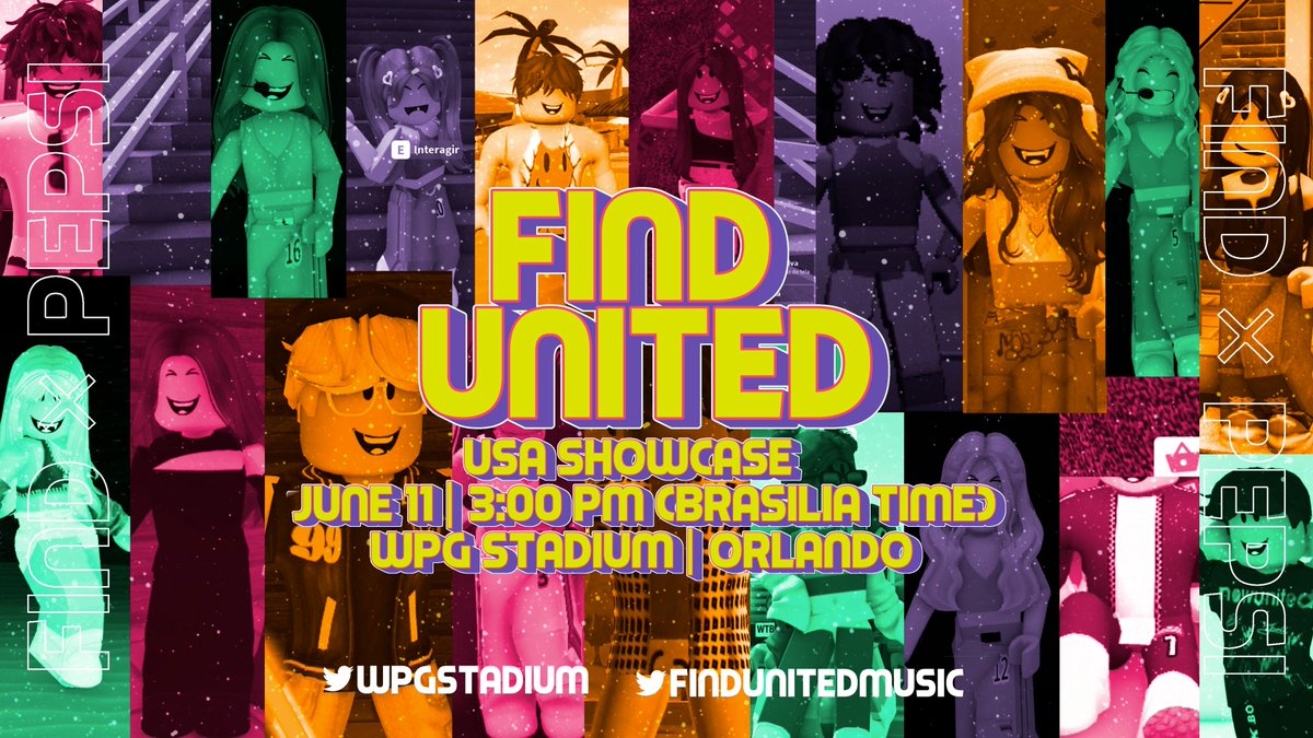 📢 LAST MINUTE INFO FOR TOMORROW'S EVENT!

Tomorrow, Sunday June 11, 2023 <a href="/findunitedmusic/">Find United</a> will officially be holding their USA Showcase at WPG Stadium!

This event is open to anyone who would like to attend with free admission! There is some various key information below.