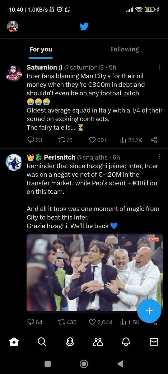 ⚡ on Twitter "you know milan/inter played recently when you see the