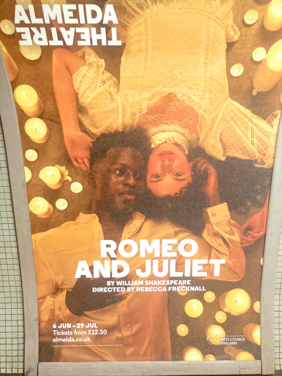 iyabo_shines's tweet photo. Went with @manishap75 to see this very powerful interpretation #romeoandjuliette at the @AlmeidaTheatre. Lots of physical movement was brought into the mix to help us connect with the play on a deeper level. https://t.co/3DaWXAVVOe