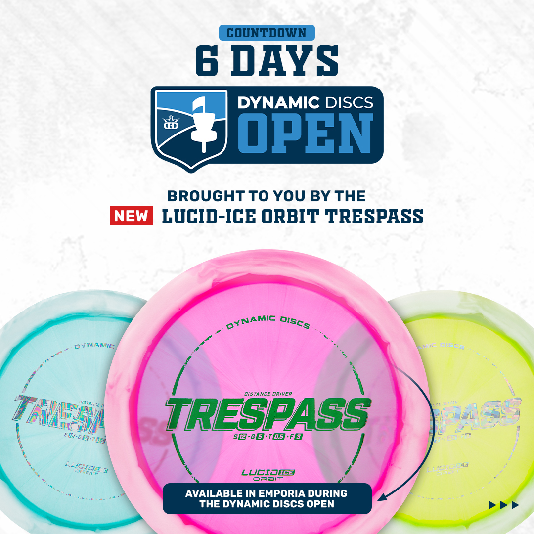 Dynamic Discs Open tees off in six days—here's a 💰 reason to be in Emporia next week.👇 The ultimate fan experience heats up the day before round one when @gkprodiscgolf's OTB Tour Series Skins turns up the heat at ECC. 🥏⛳️ + 💰 = 🔥🔥🔥 🧵 1/3