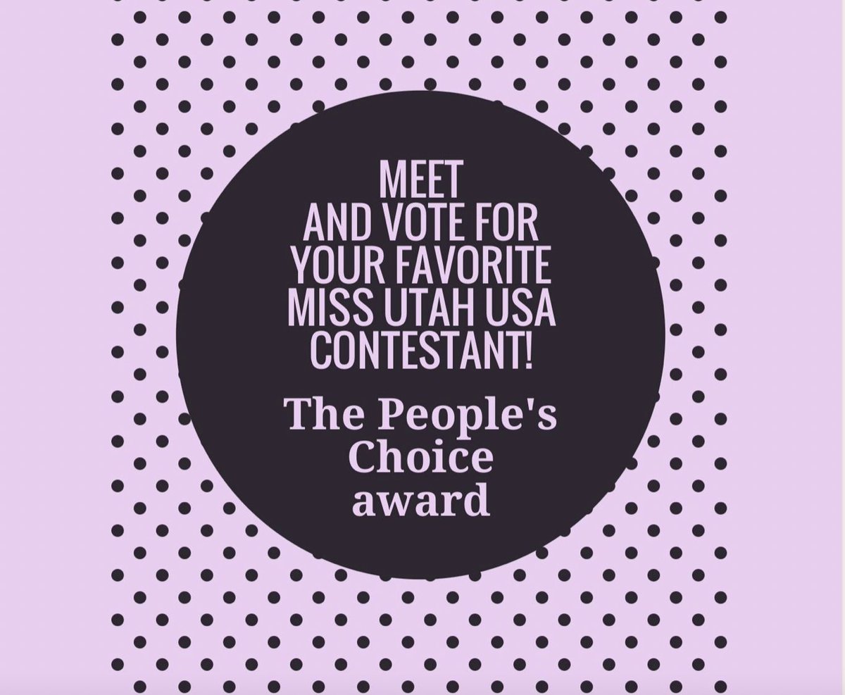 You can NOW vote for your favorite contestants! One Miss winner and one Teen winner will win a spot in the finals! VOTE today! 

pageantplanet.com/event/miss-uta…