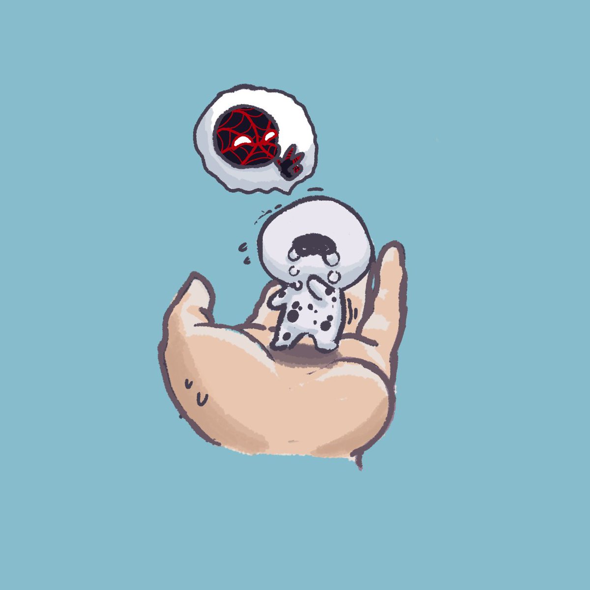 PotatoPatts's tweet photo. He eepy

#theSpot #SpiderVerse https://t.co/wkefkMaD3D