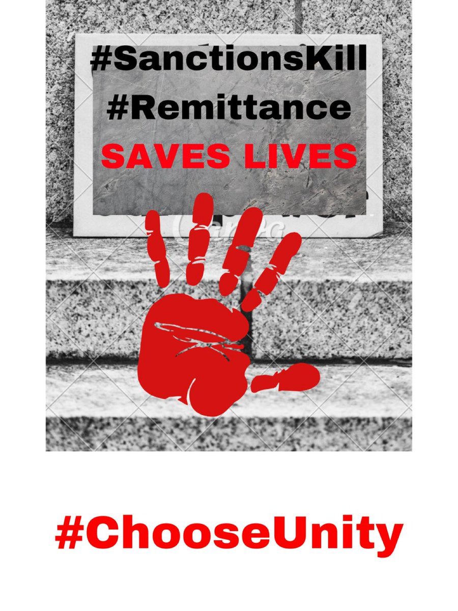 #SanctionsKill #Remittance Saves Lives‼️