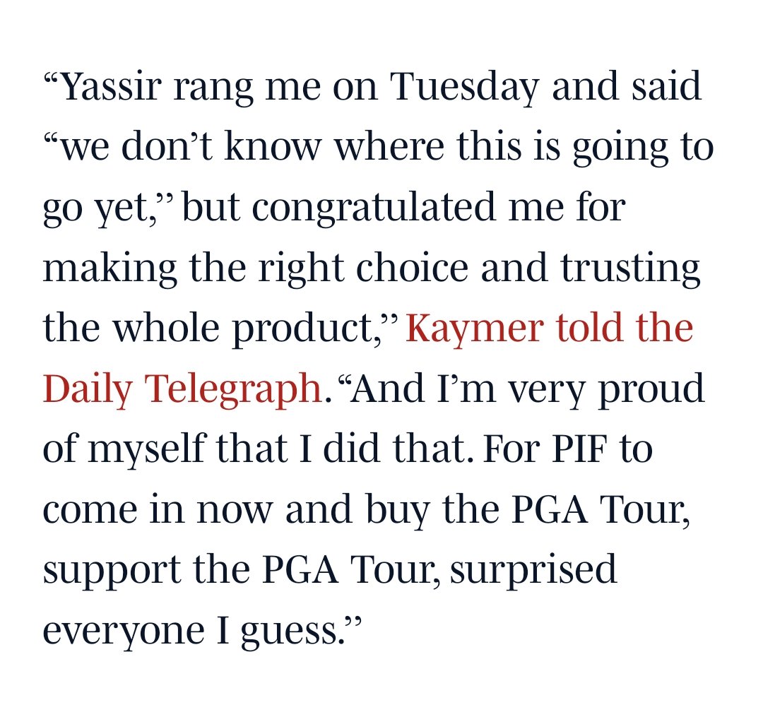 @cc2323 @WestwoodLee @LIVGolfEnth 'they' being the same owners as LIV 😂 you are having a laugh

I can't wait to see the handshake Pelley gives when they are back playing DPWT events 😁