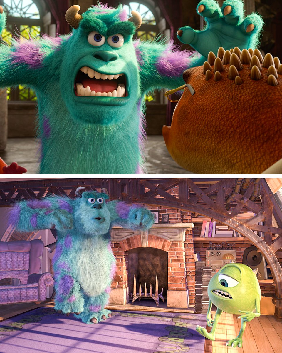 The evolution of Pixar characters. 🧡💙💛 

#ShareTheWonder of Pixar all month long in celebration of #Disney100.