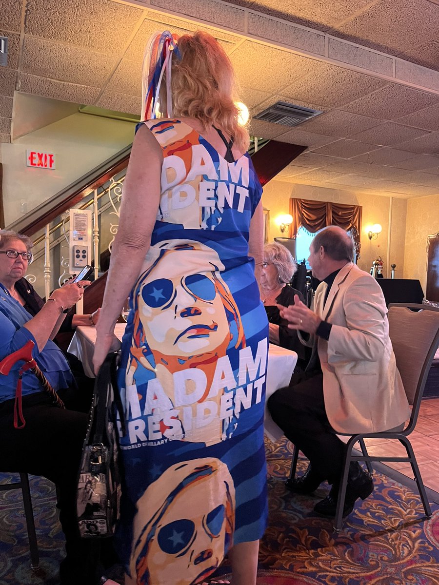 Debby_McC's tweet photo. On the #creolequeen wrapping up and celebrating #nfdwlead #democraticwomenlead w @NYSFDW @DWCayugaCounty and so many other fabulous ##democraticwomen https://t.co/wiFpQUpXdK