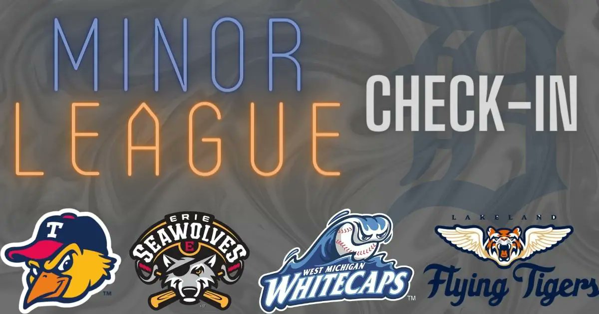 detsportsnation's tweet image. The Detroit Tigers minor league affiliates are off to a tough start to the week but the one and two prospects in the system are hot and much more. detroitsportsnation.com/minor-league-s… #JaceJung #ColtKeith #BlakeHolub #ChanceKirby #EllyDeLaCruz #AndrewNavigato #MarioFeliciano