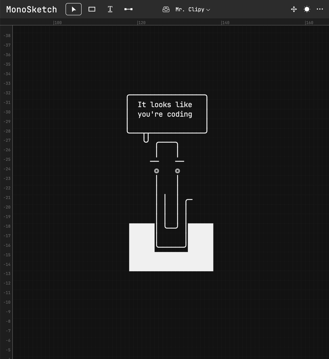 MonoSketchApp's tweet photo. What if we have Clipy in the code?
#MonoSketch #Clipy #buildinpublic https://t.co/KxSdA8F24Q