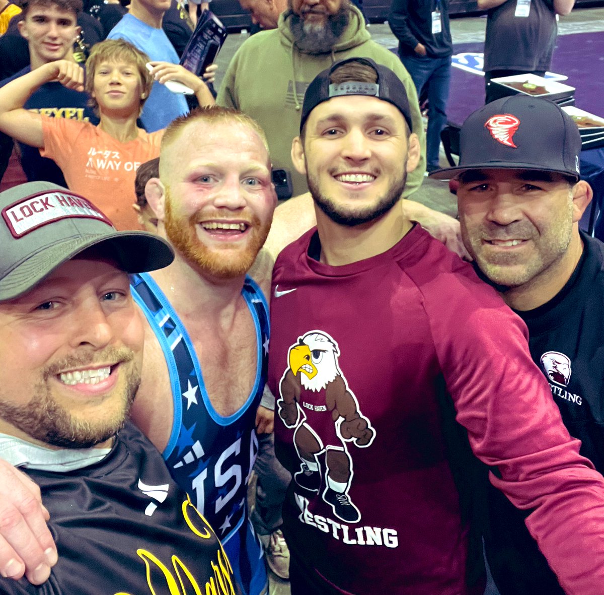 World Team Member, Chance Marsteller. Congrats 🦅🇺🇸<a href="/LockHavenWrstl/">Lock Haven Wrestling</a> #TheRise