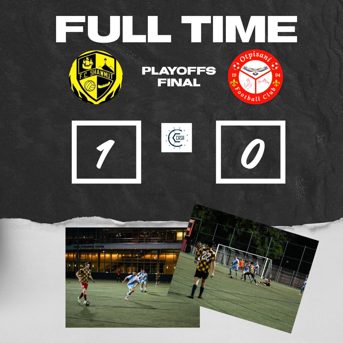 otpisanifc's tweet photo. One step short of promotion!  But heck of a game! https://t.co/6UOsIBpuAK