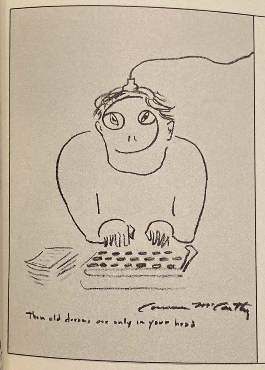 Self portrait by Cormac McCarthy: