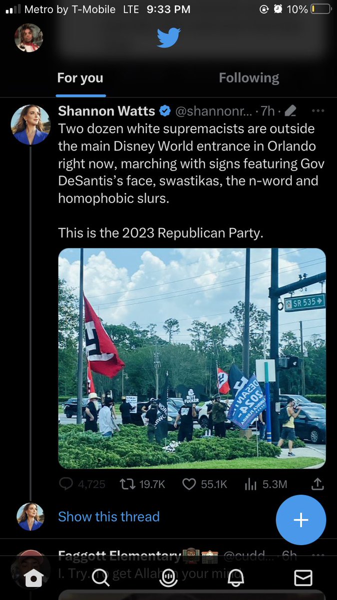 lilassdummy's tweet photo. I’m sorry the Mickey Mouse “Butt fucker” sign is hilarious https://t.co/gItG8t8PXQ