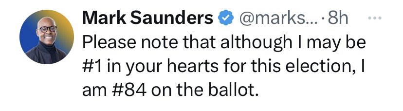 Mark Saunders Facts tweet media