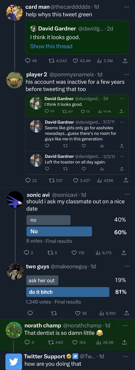 Dustinkcouch's tweet image. movie marketing has gotten strange