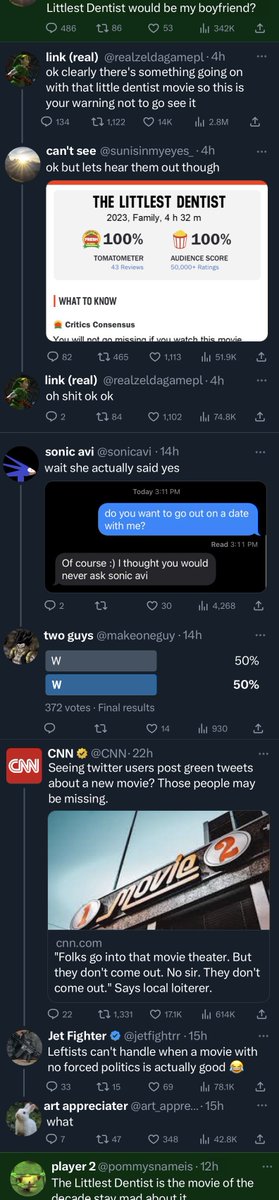 Dustinkcouch's tweet image. movie marketing has gotten strange