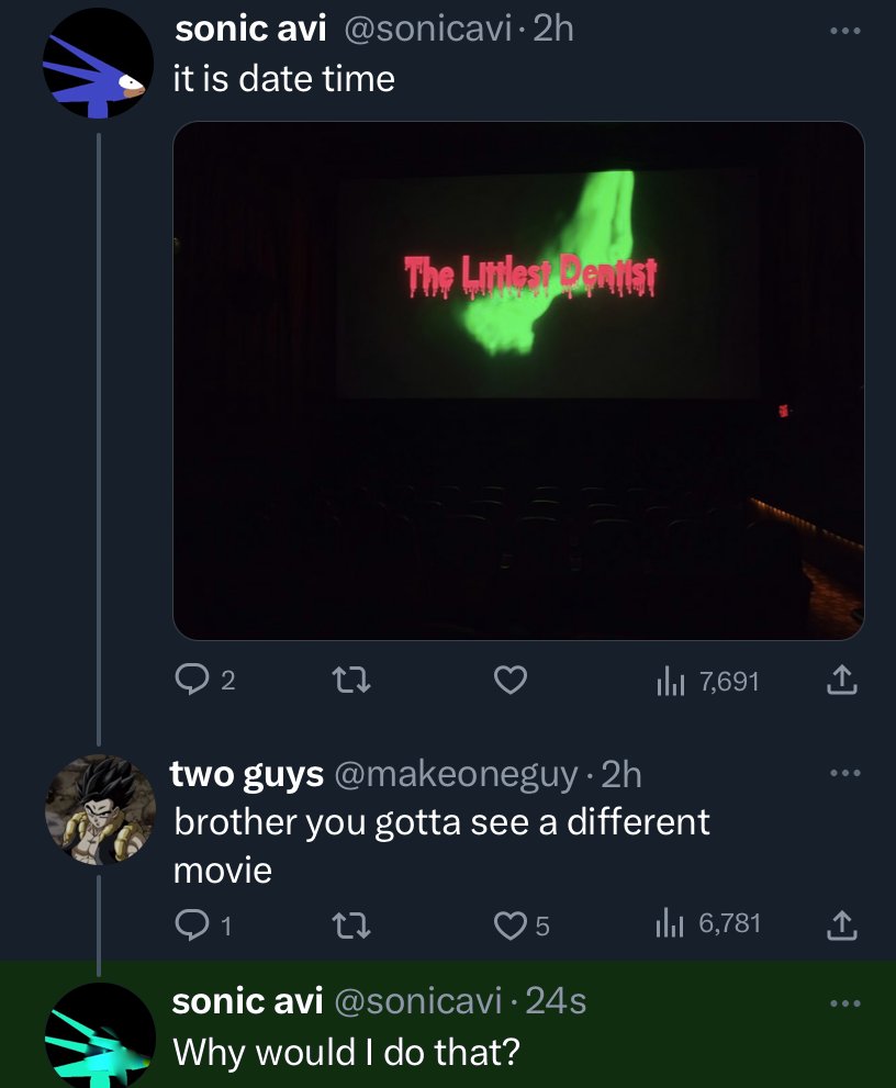 Dustinkcouch's tweet image. movie marketing has gotten strange