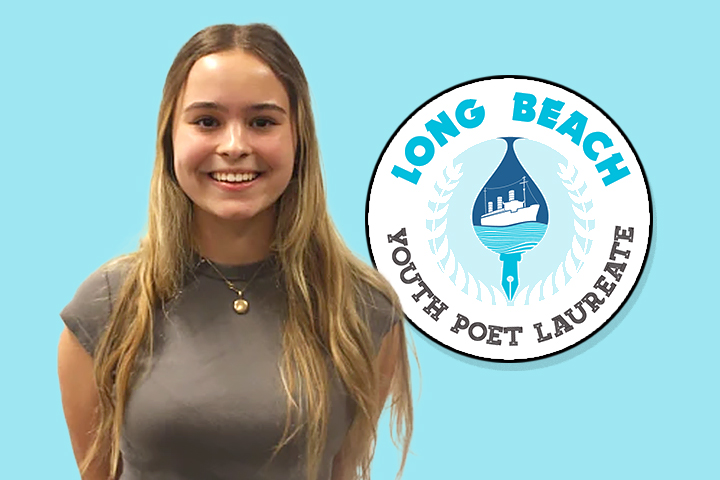 #ICYMI ➡️ Claire Beeli of @LBWilsonHigh is the first @LongBeachCity Youth Poet Laureate! 🥇 She will serve as a representative for literacy, arts & youth expression with her cohort — which includes three LBUSD students! @HSOLBUSD @MSK8LBUSD Read more at lbschools.net/news
