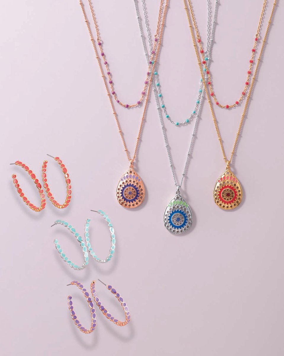 The bohemian trend is back! Choose the color that speaks to your inner free spirit.

#Jewelry #necklaces #earrings #NecklaceandEarringSet #bracelets #watches #AvonUSA #Campaign12

bit.ly/3J98JMJ