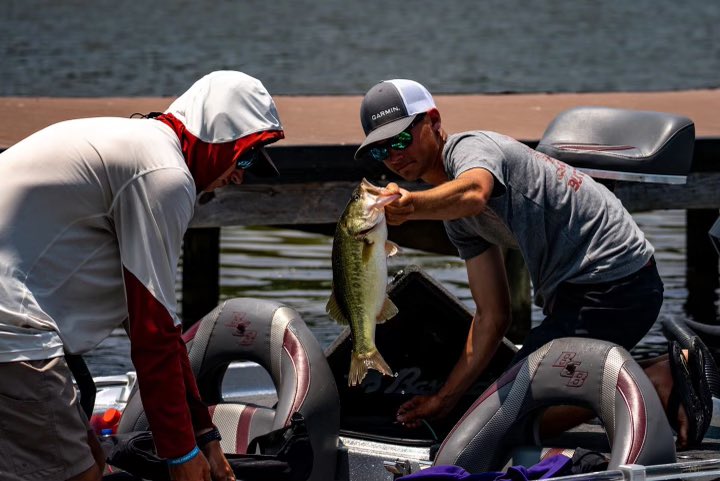 TSUBassClub's tweet photo. Congratulations to Kayden Tanner and Trevor Easter for finishing 3rd and securing a spot at the national championship at the @bassmaster Wild Card on Lay Lake with a two day total weight of 30-3. https://t.co/cksFbKFQ5O