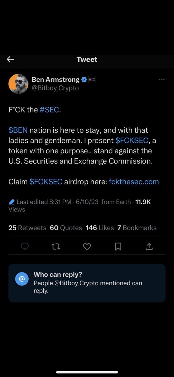 ‼️ Attention ‼️

CT (crypto twitter) is in a frenzy with yet another prominent crypto influencers account being hacked…