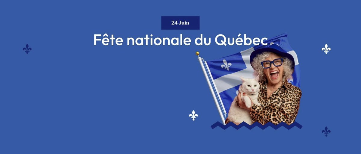 En préparation de la Fête nationale du Québec! 
💙⚜️⚜️⚜️⚜️ #FêteNationale #polqc