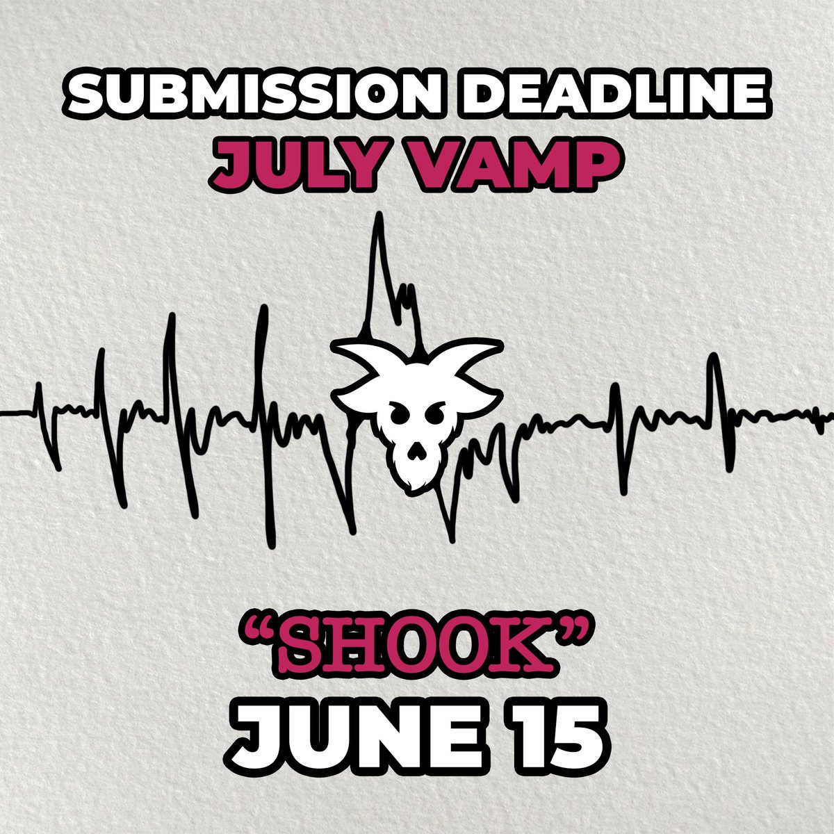 DEADLINE ALERT! sosayweallonline.submittable.com/submit