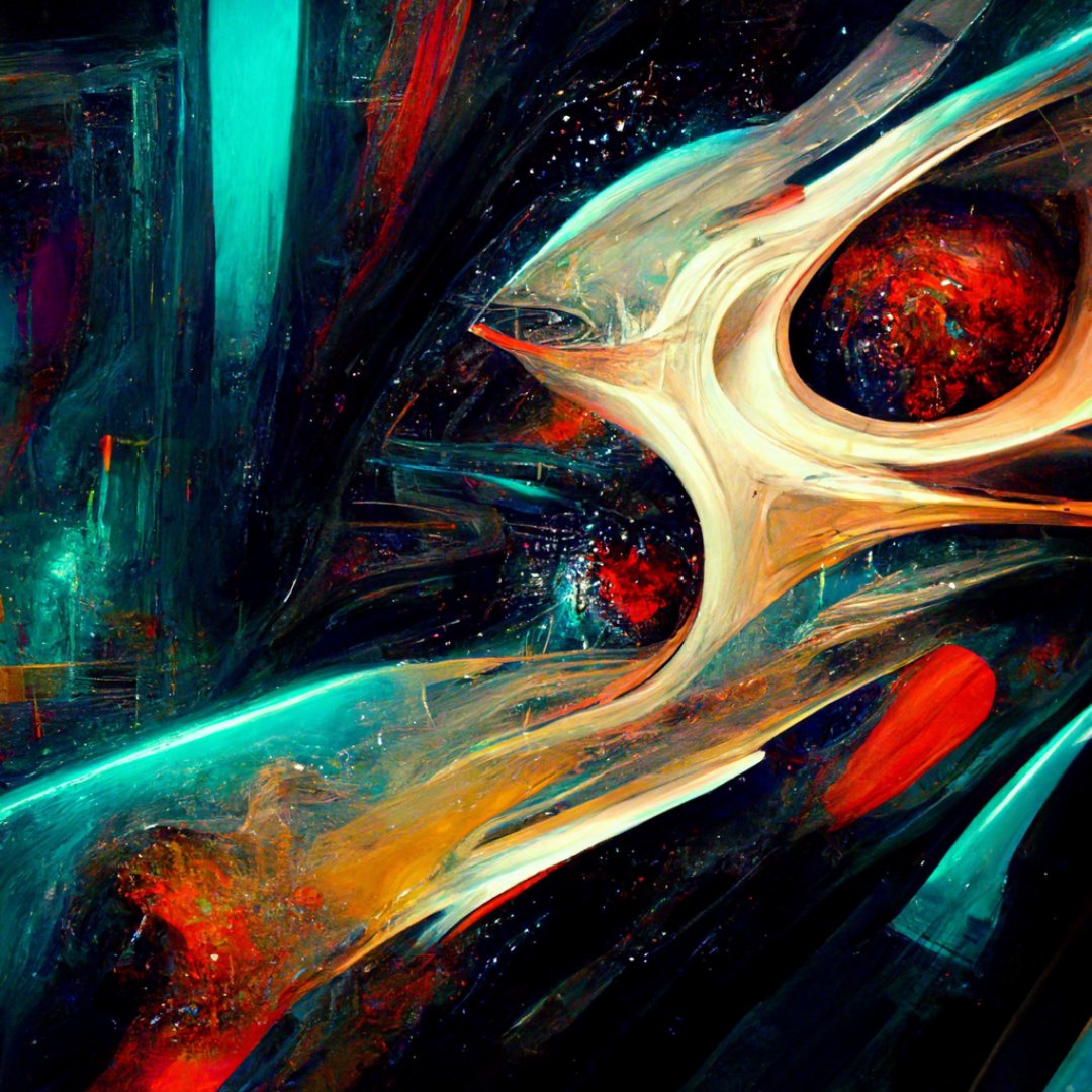 cjbarnaby's tweet image. #artist #aiexperiments #illustration Find your 1 of 1 unique work today at revelational.art