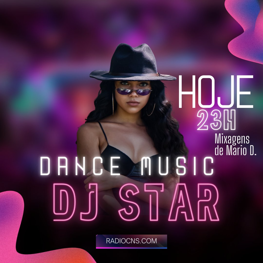 radiocns's tweet photo. #ColaAqui e #boradançar 💃🕺 no #DJstar da #CNS ► https://t.co/RGoQ6aAIOn 🎧✌🏻🇧🇷

#MarioD #webradio #Aradioqueligavoce #AquecePraSuaBalada #trance #sabadou #saturday #mixed #remix #Techno
#housemusic #Deephouse #boradançar #finde #fds #party #charts #dancemusic #dj #novidades https://t.co/vTAgNbpV38