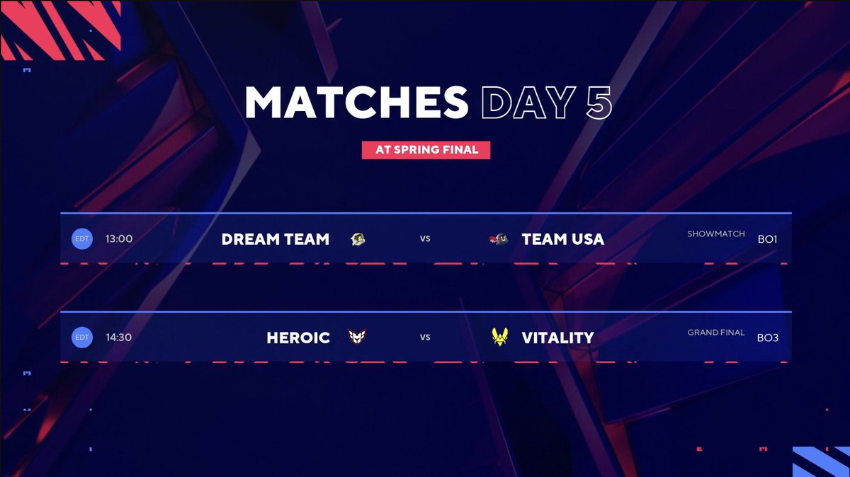 BLASTPremier's tweet photo. Your schedule for tomorrow! 📆 https://t.co/FWTsQJCfRO